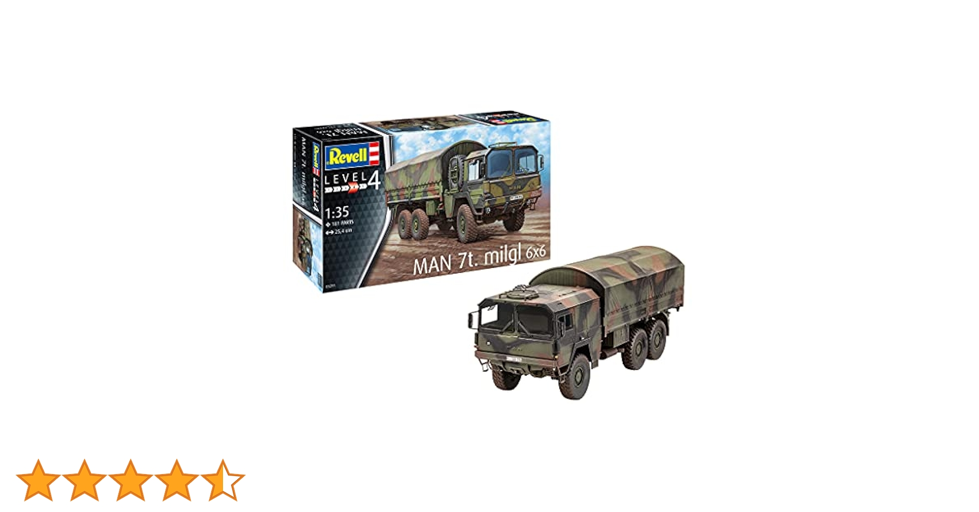 Revell MAN 7t. milgl 6x6 1:35【未開封品】オマケ付き Revell MAN 7t. milgl 6x6 1:35【未開封品】オマケ付き - メルカリ